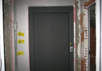Colocacion puertas ascensores