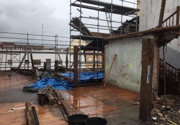 DEMOLICIÓN TECHO PLANTA CUARTA Y CUBIERTA
